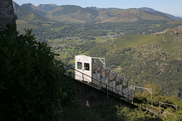 Viajes turísticos-Lourdes-Funicular