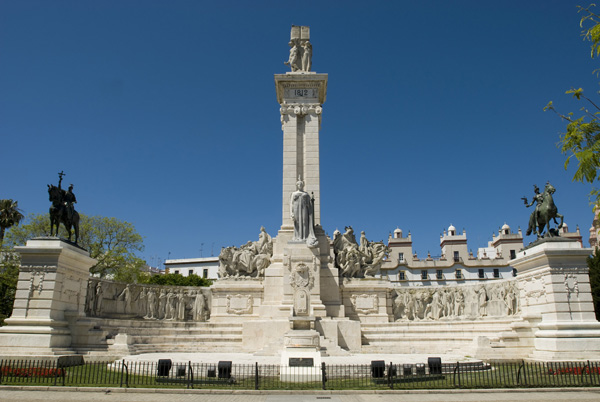 Plaza de España-Monumento a las Cortes de Cadiz