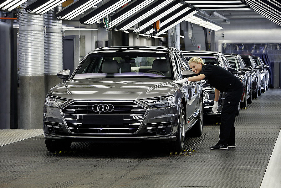 Sólidos resultados financieros del Grupo Audi en la primera mitad de 2017