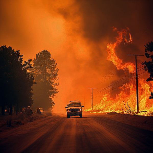 Fundación CEA - Cómo actuar si un incendio te sorprende al volante