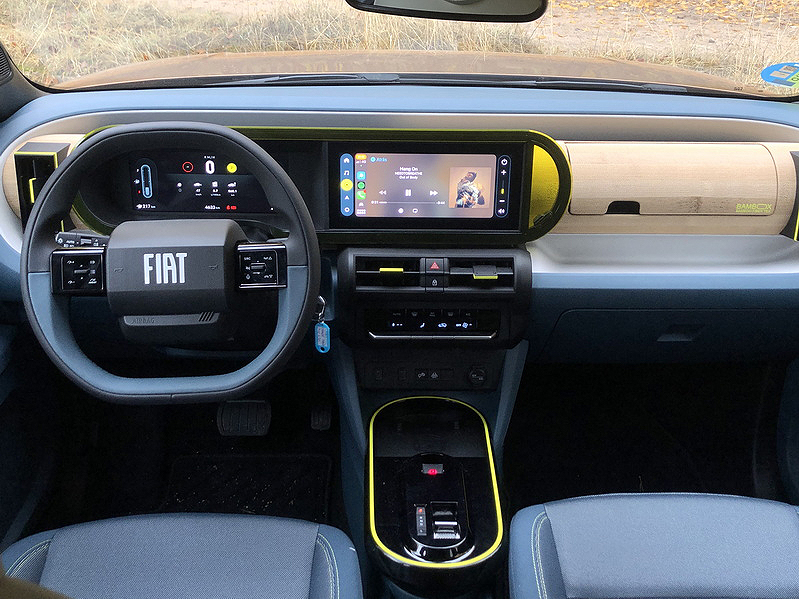 Prueba del Fiat Grande Panda Hybrid, uniendo nostalgia y tecnología