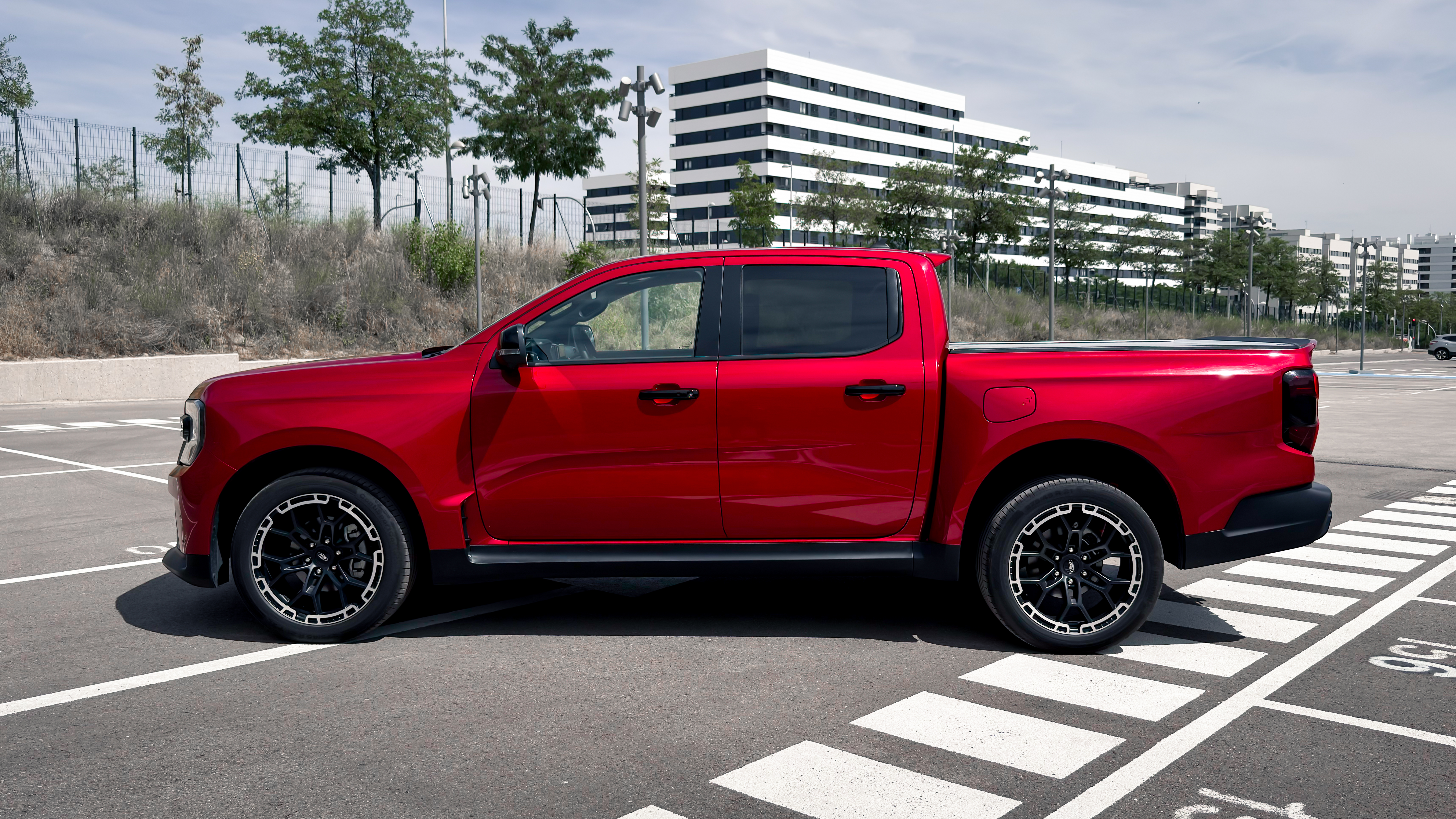 Al volante del imponente Ford Ranger MS-RT Doble Cabina V6 3.0d AWD