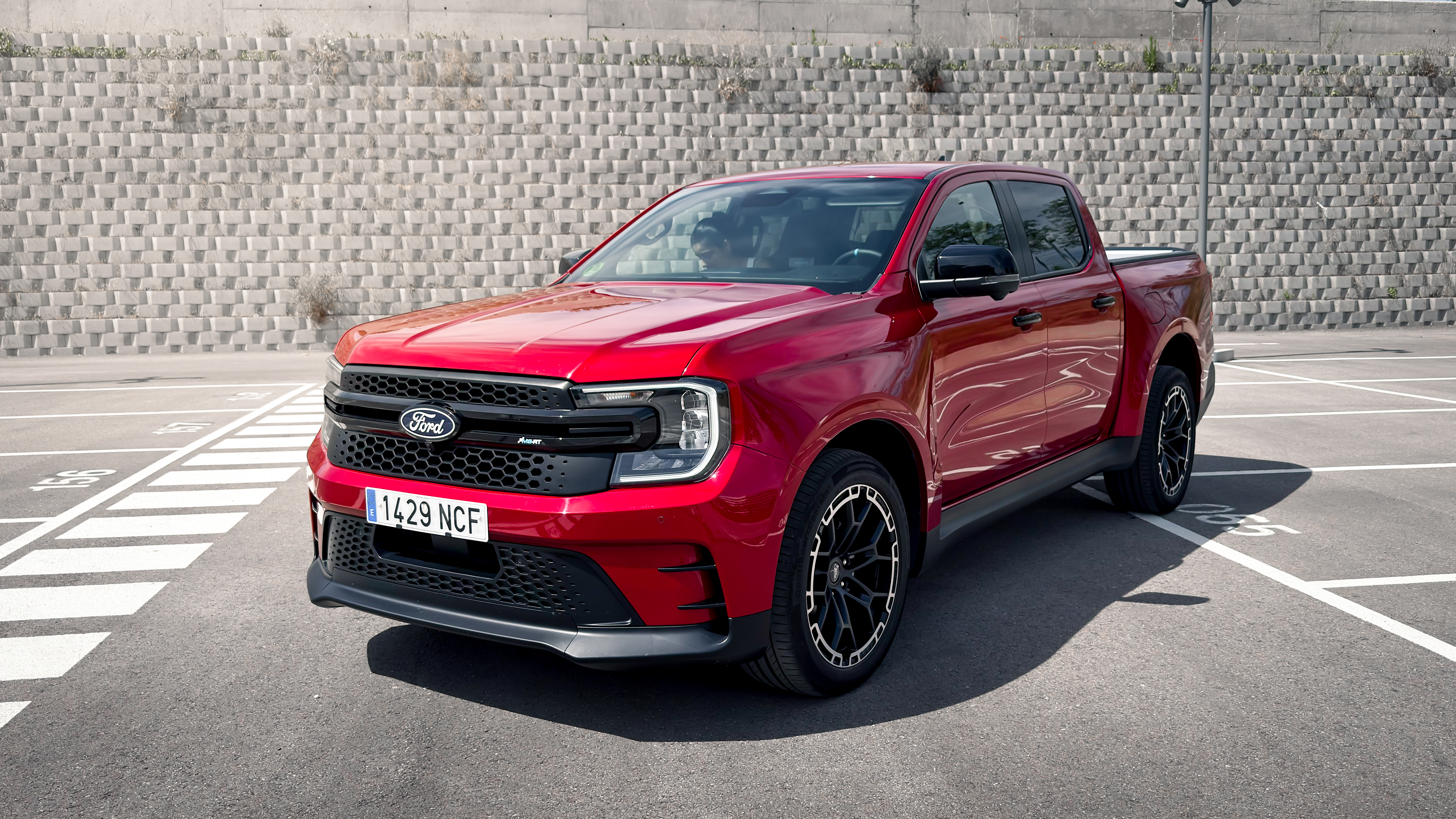 Al volante del imponente Ford Ranger MS-RT Doble Cabina V6 3.0d AWD