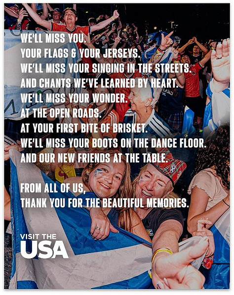 Brand USA lanza «More to Love» para atraer a los aficionados del Mundial