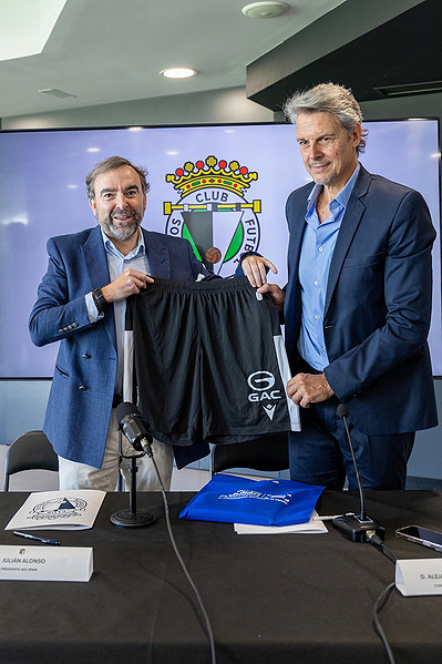 GAC acelera su desembarco en España con el patrocinio al Burgos CF