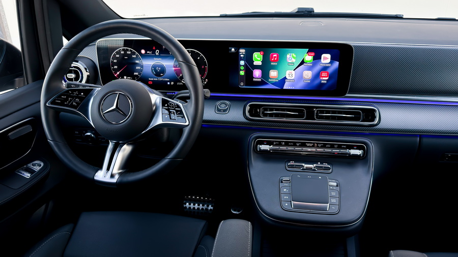Mercedes V 300d 4Matic AMG: el monovolumen que viste de ejecutivo