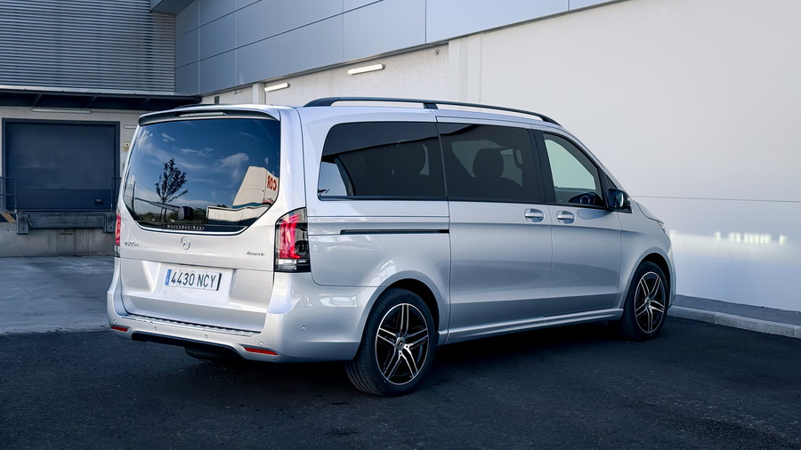Mercedes V 300d 4Matic AMG: el monovolumen que viste de ejecutivo