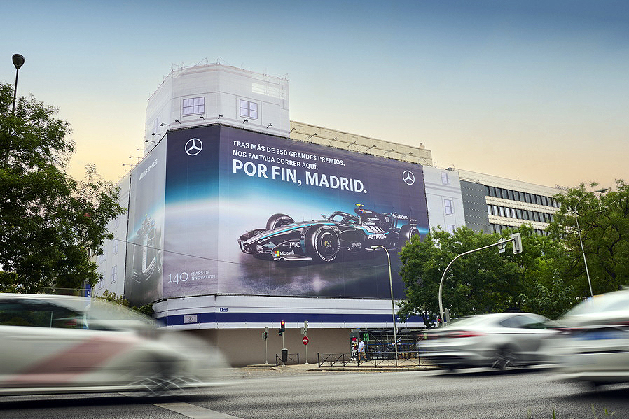 "Por fin, Madrid": Mercedes da la bienvenida al Gran Premio de España F1