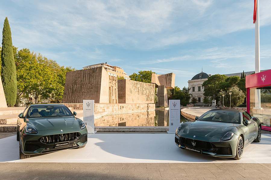 Maserati lleva su nueva gama a ADN Fórum Madrid al celebrar 100 años