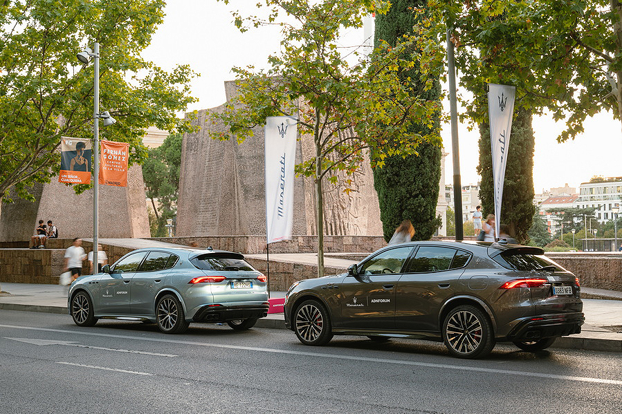 Maserati lleva su nueva gama a ADN Fórum Madrid al celebrar 100 años
