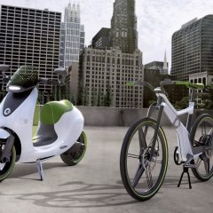 Smart se apunta a las dos ruedas ecológicas