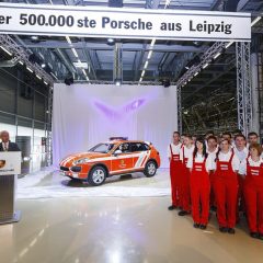 Porsche fabrica 500.000 coches en Leipzig