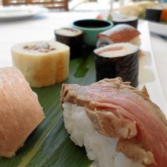 El Beach Club de Islantilla Golf Resort crea el “Sushi ibérico made in Huelva”