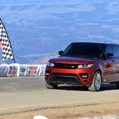 Range Rover Sport en Pikes Peak