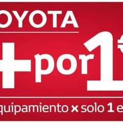Toyota España mantiene durante el mes de junio la campaña ‘Toyota + por 1 euro’