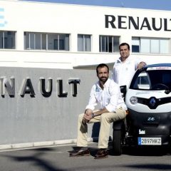 Un Renault Twizy da la vuelta a España