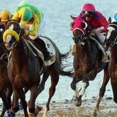 Nueva cita –y van ya 168 años– con la carreras de caballos en la playa de Sanlúcar
