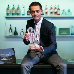 David Ríos y su cóctel El Ponche Oro Vasco, elegidos los mejores del mundo