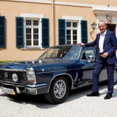 El Presidente de Opel viaja por Alemania con modelos clásicos