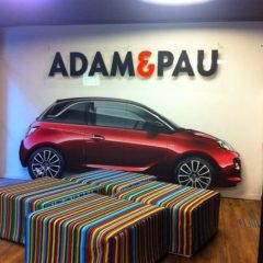 Opel ADAM, el coche de los Hoteles Room Mate de Madrid y Barcelona