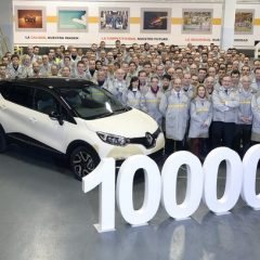 Renault Captur número 100.000 en Valladolid