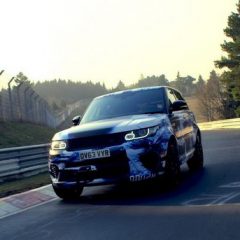 Record del Range Rover Sport SVR en Nürburgring