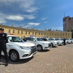 Mitsubishi Motors entrega 635 Outlander PHEV a la policía Ucraniana