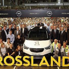 Comienza la la fabricación del Opel Crossland X en Zaragoza