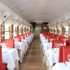  Restaurante LA POSTAL en Segovia, un tren de sensaciones
