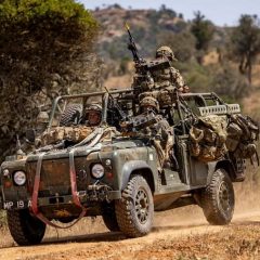 El Ejército británico retirará su icónica flota de todoterrenos Land Rover